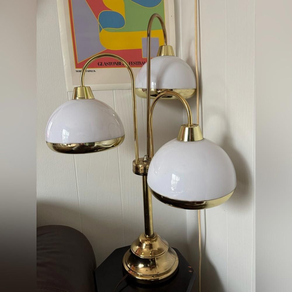 Vintage 90’s Tri-Light Table Lamp, work