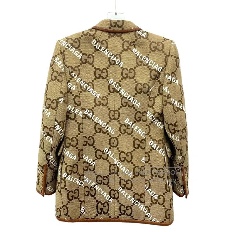 Gucci Gucci Co-branded The Hacker Project series brown logo full Size US M / EU 48-50 / 2 - 2 Thumbnail