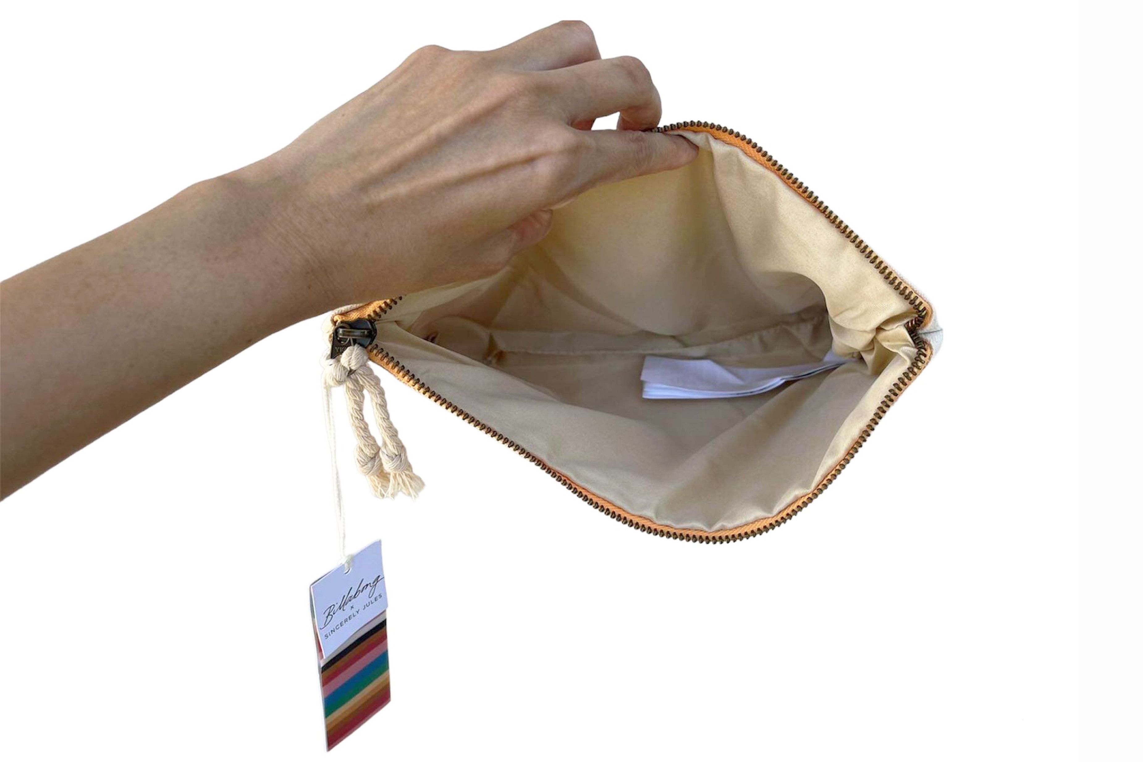 Billabong Billabong x SINCERELY JULES zipper Pouch, bikini bag Size ONE SIZE - 7 Thumbnail
