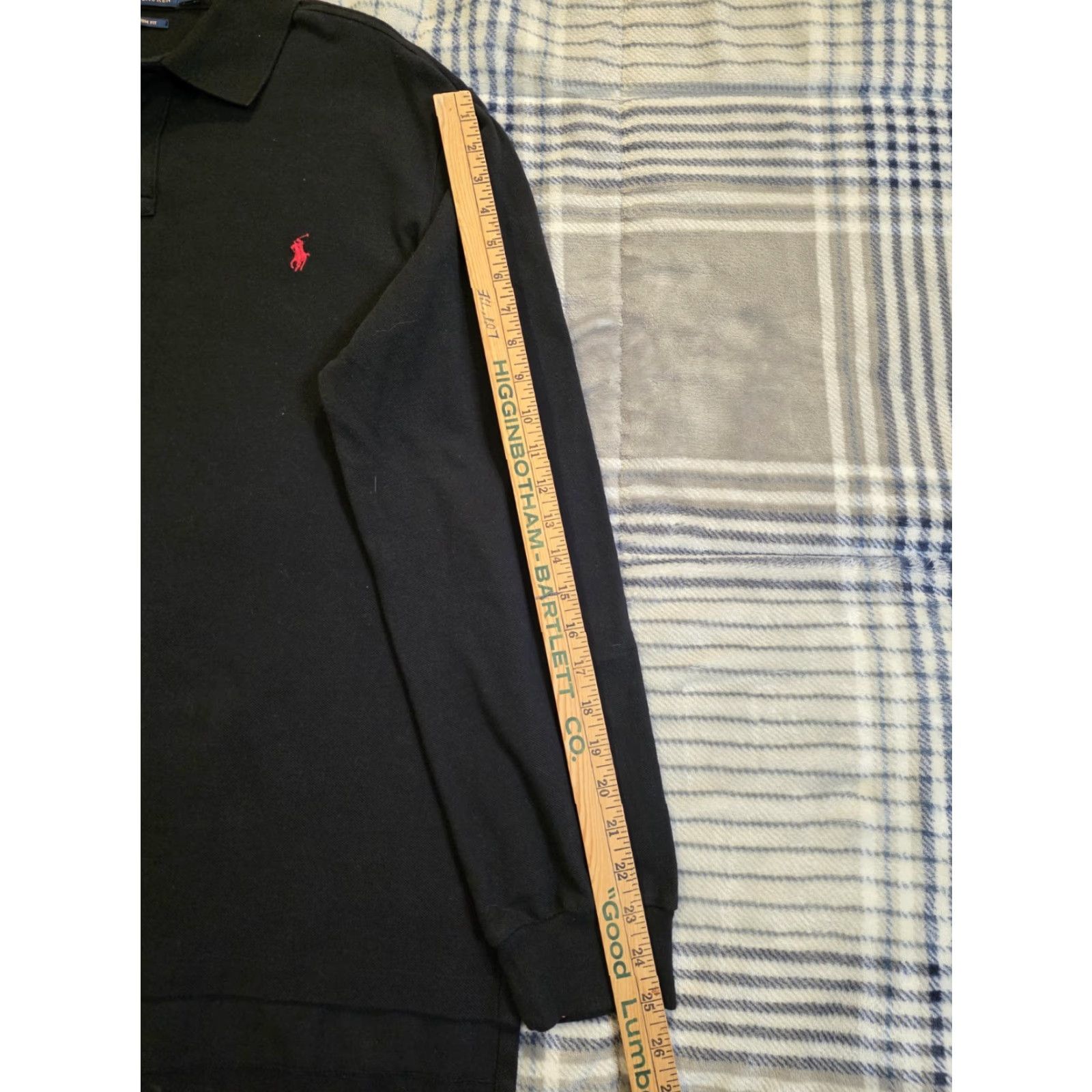Polo Ralph Lauren Polo Ralph Lauren Polo Shirt Long Sleeve Black XL Regular Fit Men’s Size XL Size US XL / EU 56 / 4 - 8 Thumbnail