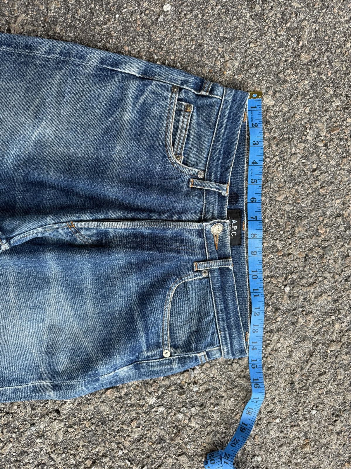 A.P.C. × Jean × Vintage VINTAGE APC SELVEGE JEAN DENIM PANTS Size US 29 - 6 Thumbnail