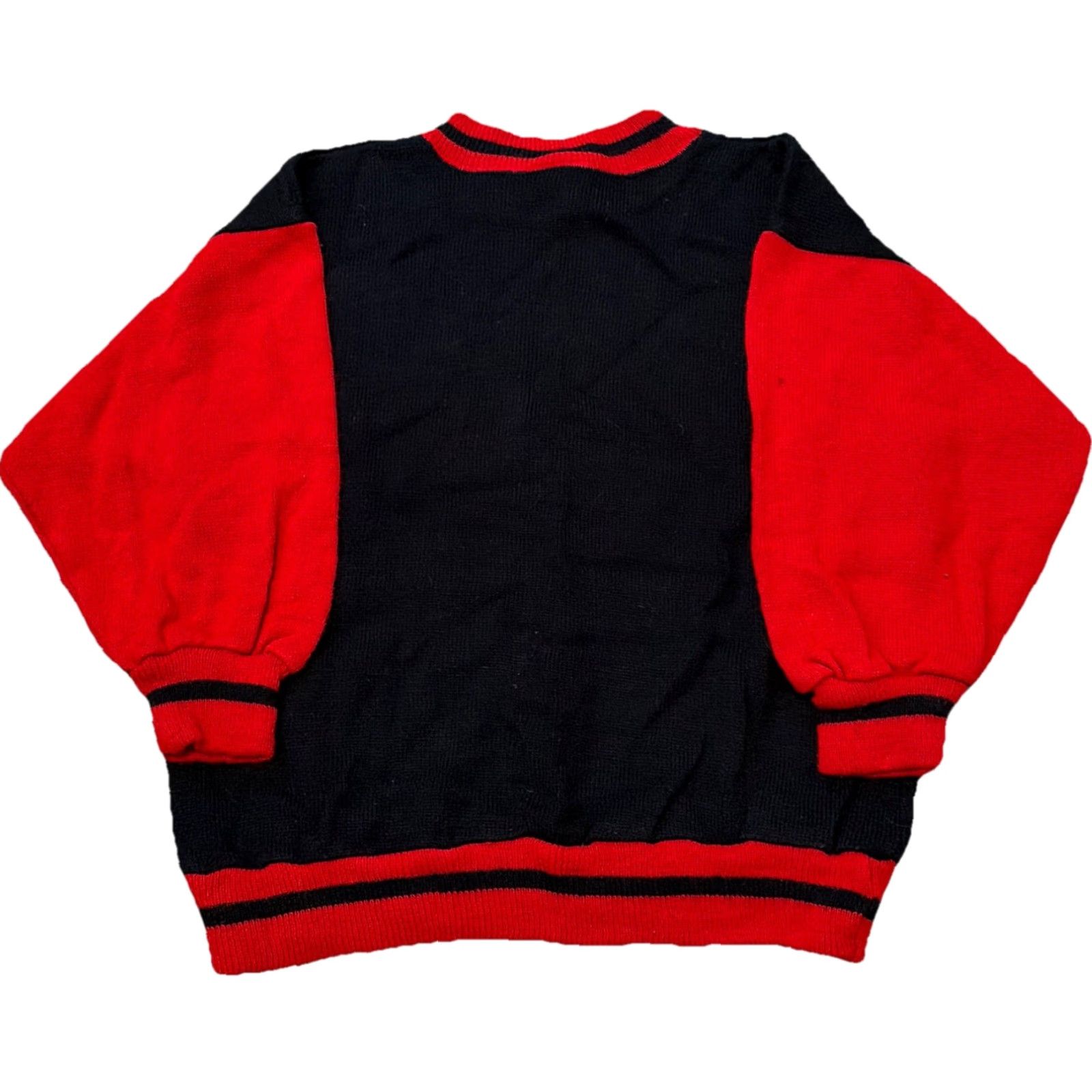 Vintage VINTAGE Body Body Sweater Women Medium Black Knit Acrylic Italian Design Pullover Old? Size M / US 6-8 / IT 42-44 - 2 Thumbnail
