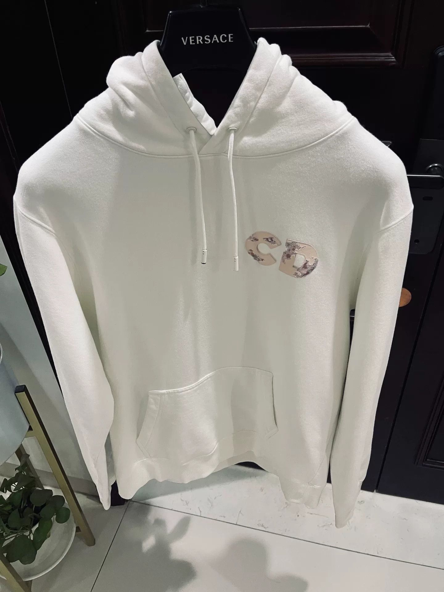 Dior Dior X Daniel Arsham White Hoodie Size US S / EU 44-46 / 1 - 1 Thumbnail