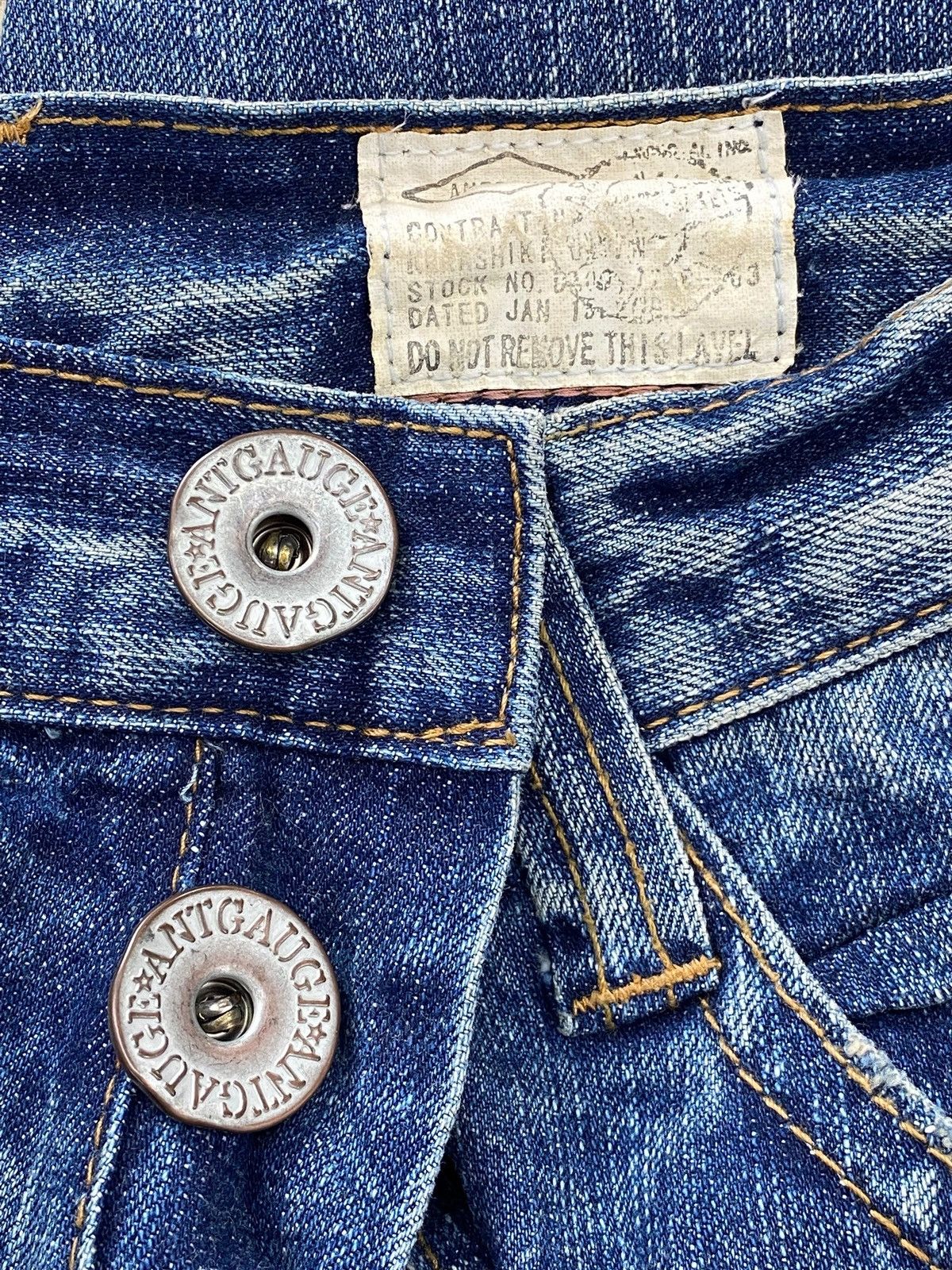 Japanese Brand Japanese Brand Distressed Style Skinny Leg Jeans Size US 29 - 10 Thumbnail
