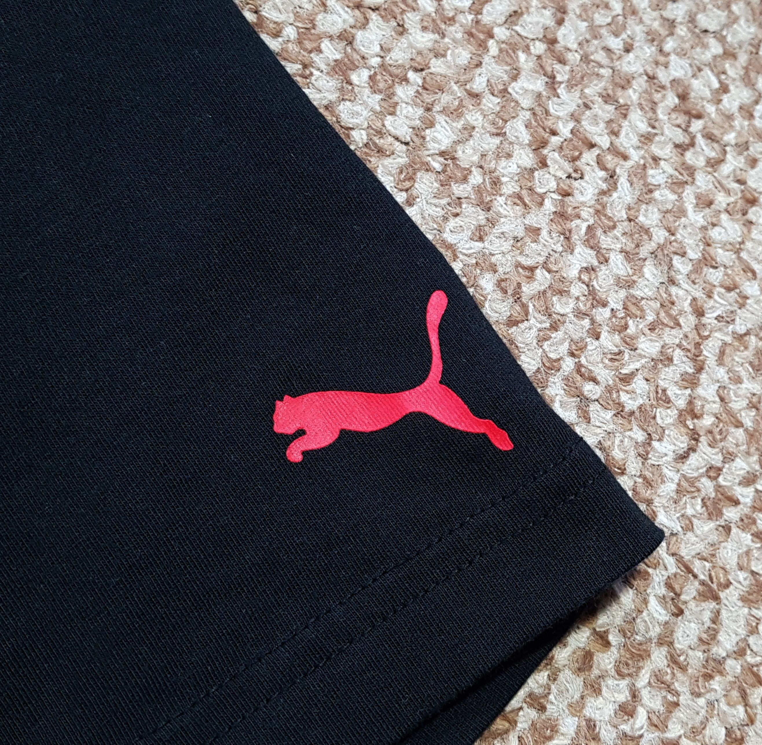 Puma PUMA Scuderia Ferrari Black Racing Polo Shirt sz XL Size US XL / EU 56 / 4 - 9 Thumbnail