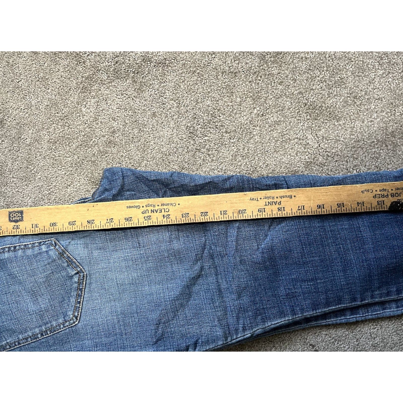Gloria Vanderbilt Gloria Vanderbilt Jeans, All-Around Slimming Effect, Size 6, Denim, 5-Pocket, Stretch, Blue, Mid Rise, Straight Style, Regular, Women Size 28" / US 6 / IT 42 - 6 Thumbnail