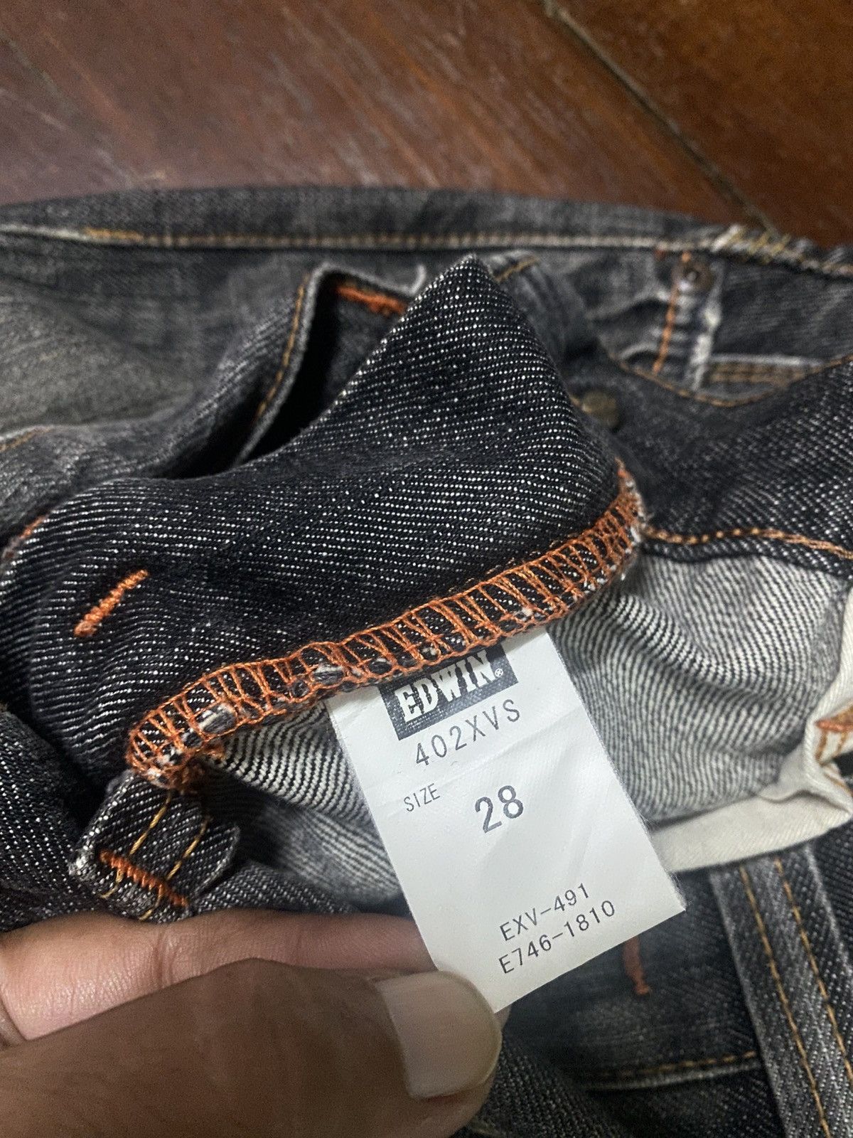 Edwin Edwin Xvs Clawmark Faded mud wash Denim Jeans Size US 32 / EU 48 - 19 Thumbnail