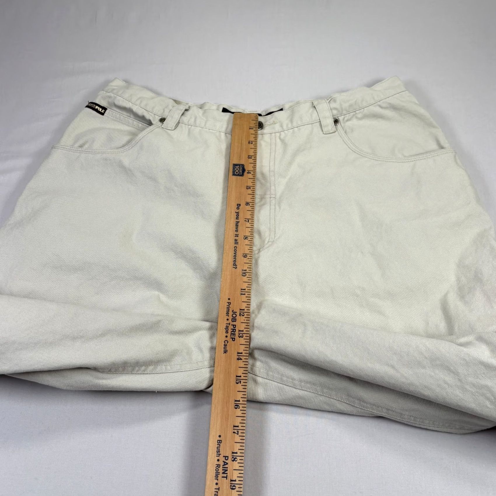 Southpole VINTAGE Southpole Pants Mens Size 40 Beige Carpenter Wide-Leg Baggy Y2K Hip Hop Mens Size US 40 / EU 56 - 6 Thumbnail