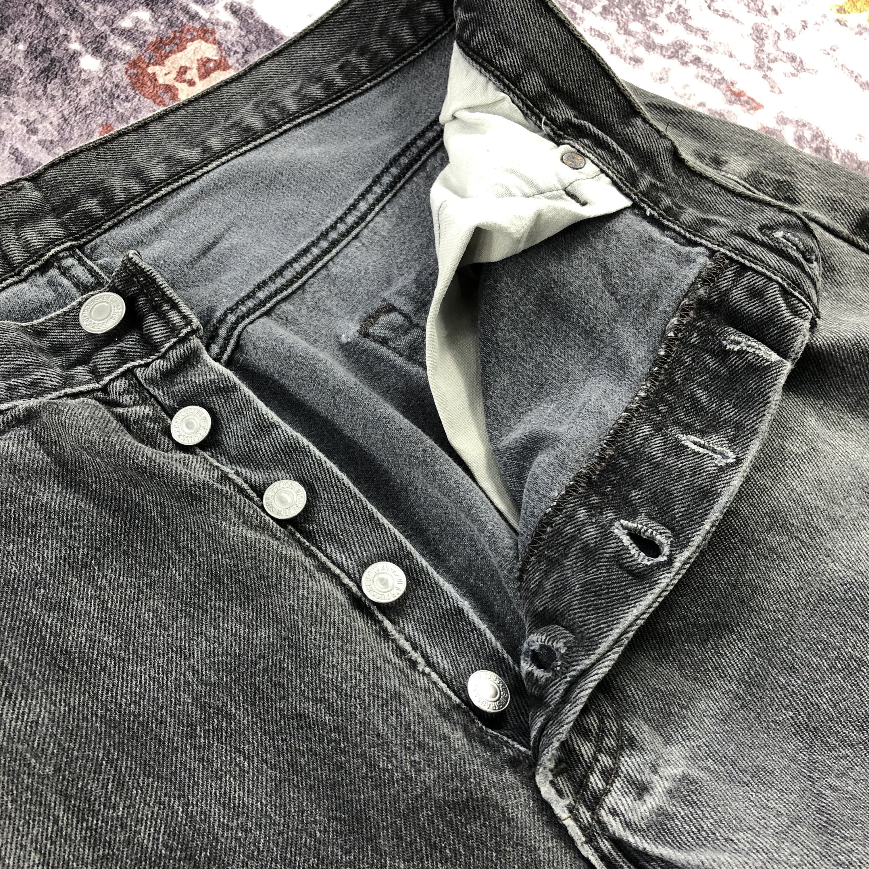Levi's Vintage 90s Distress Levis 501 Jeans-JM2102 Size US 35 - 9 Thumbnail