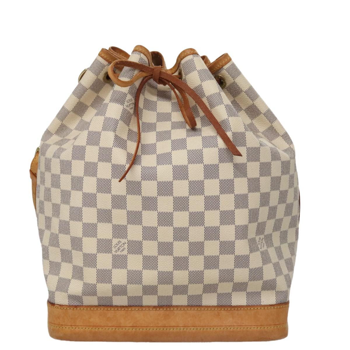 Louis Vuitton Noe White Canvas Shoulder Bag (Pre-Owned) Size ONE SIZE - 1 Thumbnail