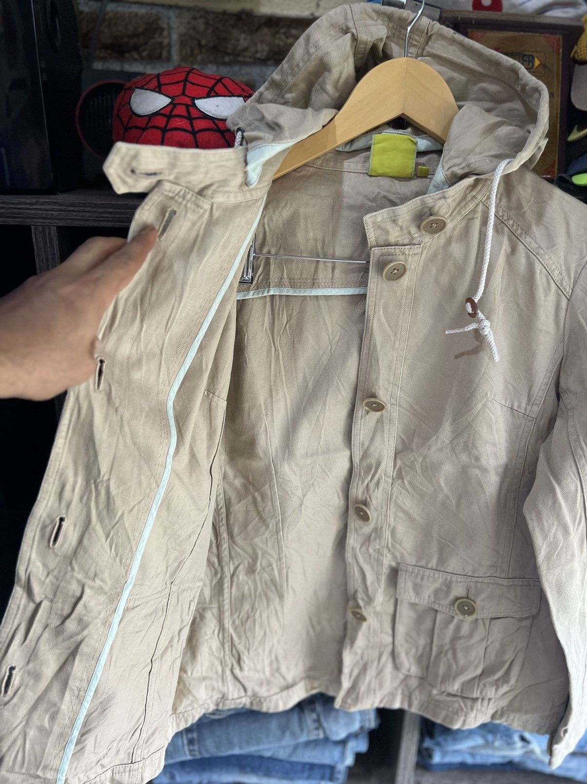 Aigle 🔥Aigle Button Jacket With Hoodie Size M / US 6-8 / IT 42-44 - 10 Thumbnail