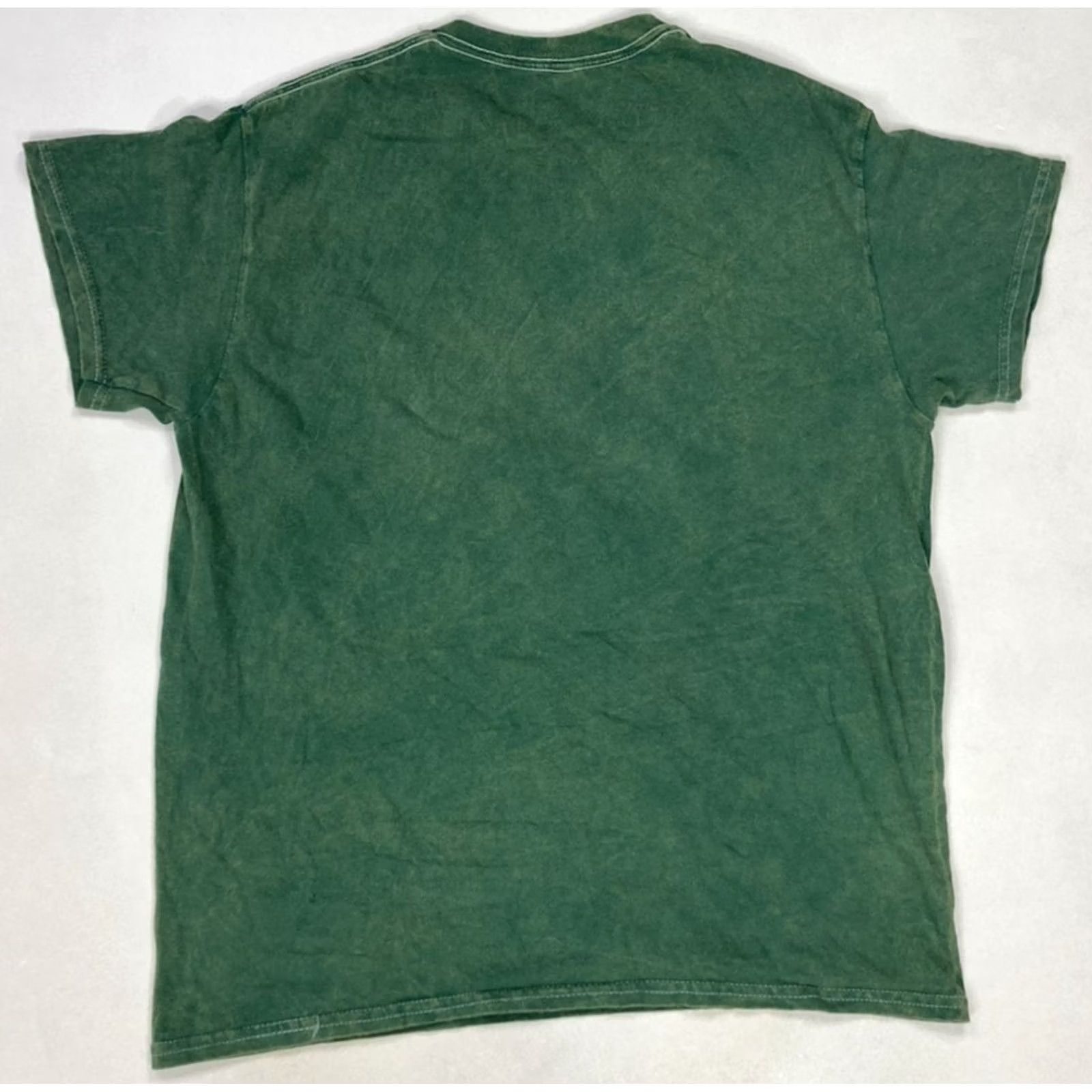 Vintage ACDC Graphic T-shirt Women Medium Green Acid Wash Short Sleeve Music Shirt Size M / US 6-8 / IT 42-44 - 6 Thumbnail