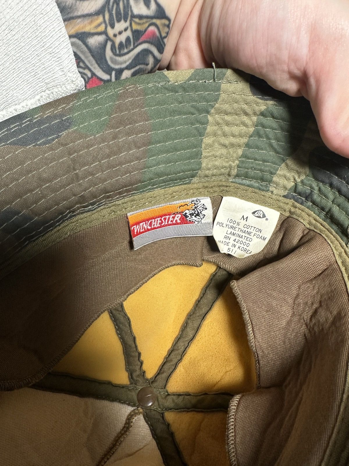 Vintage Vintage 80s/90s Camo Hunting Dog Bucket Hat Size ONE SIZE - 5 Thumbnail