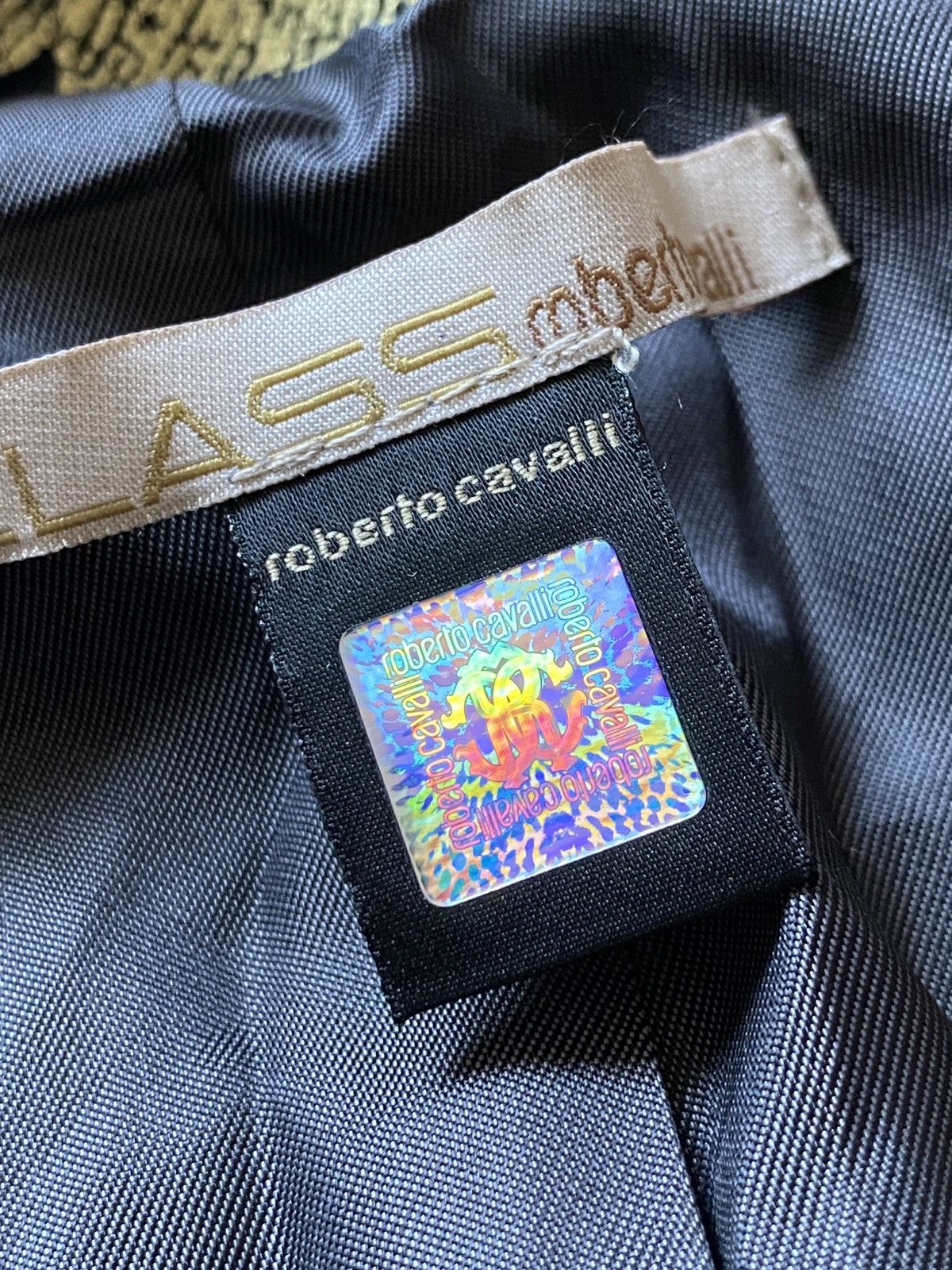 Roberto Cavalli Luxury Class Roberto Cavalli Blazer Vintage Floral Italy Size L / US 10 / IT 46 - 14 Thumbnail