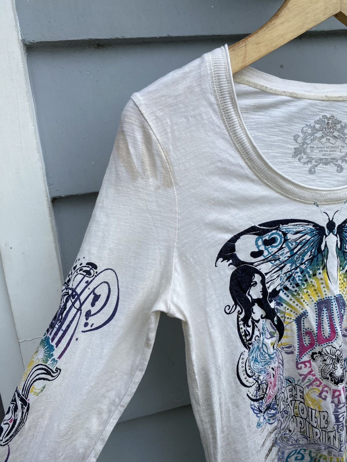 Esprit Esprit Psychedelic Graphic with Crazy Details & Crazy Design Size L / US 10 / IT 46 - 4 Thumbnail