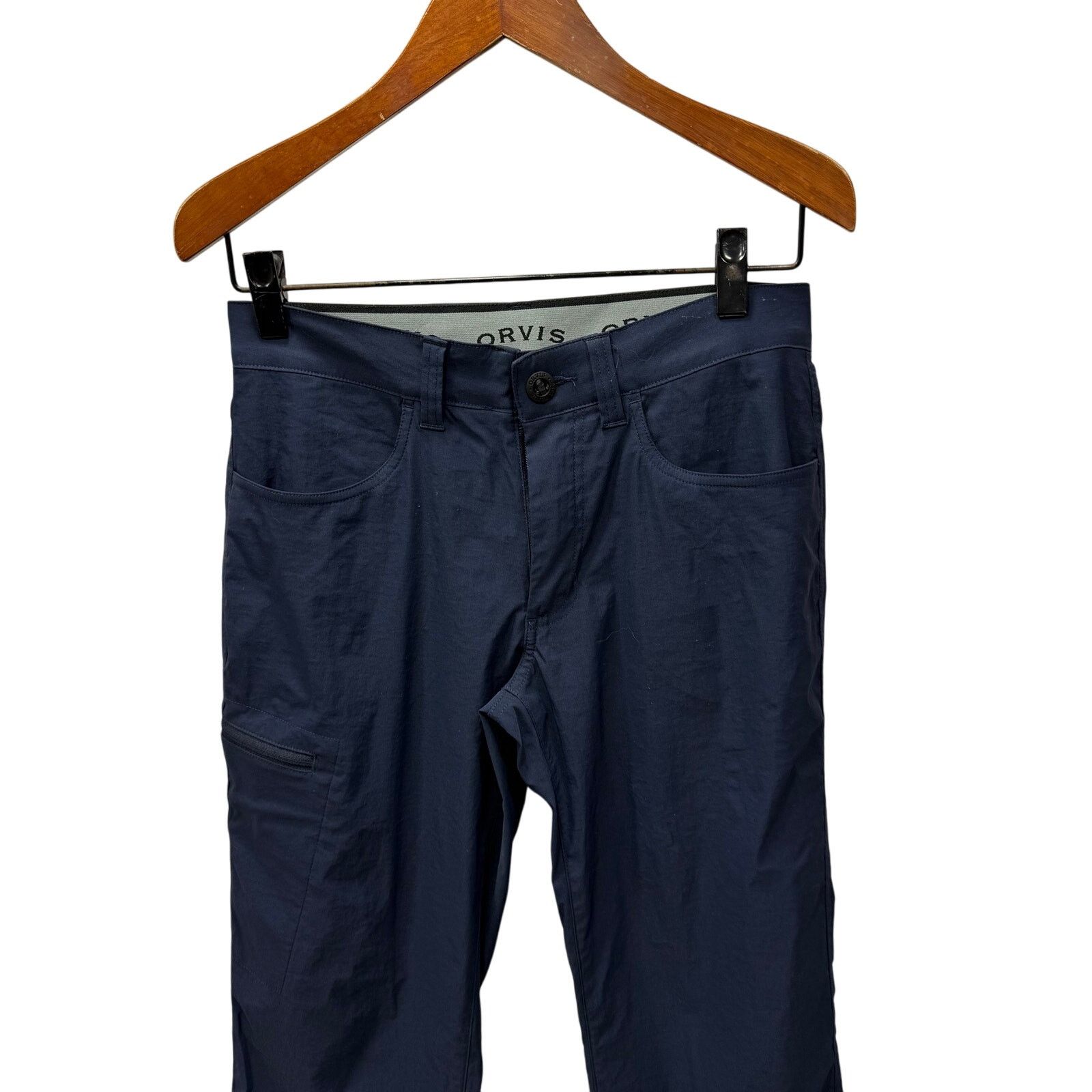 Orvis Orvis Men's Pants 30x32 Cotton Blue Chino Straight #G716 Size US 30 / EU 46 - 3 Thumbnail