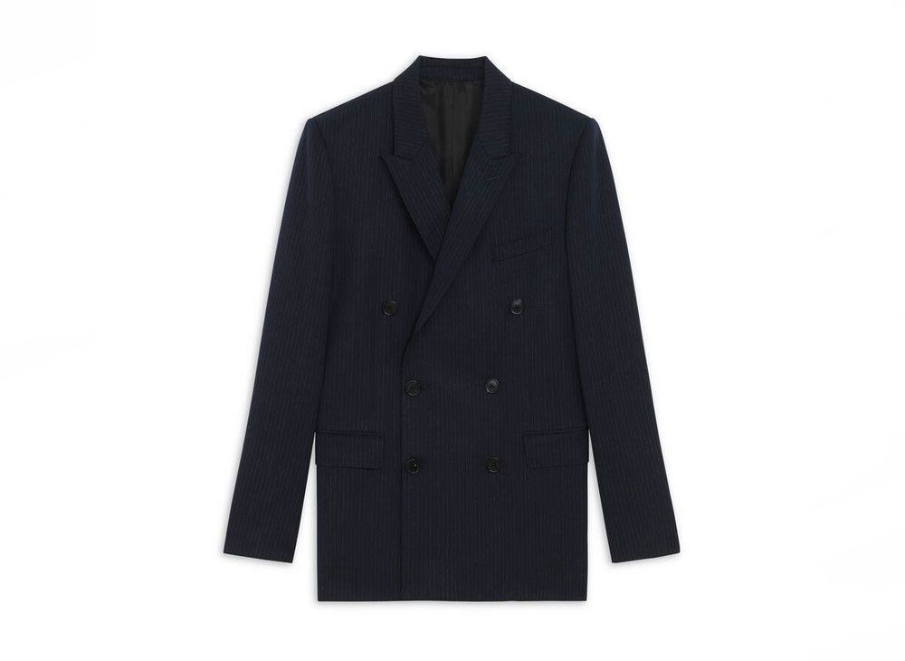 Celine o1bcso1str0824 Rectangle Jacket in Navy Size US S / EU 44-46 / 1 - 1 Preview