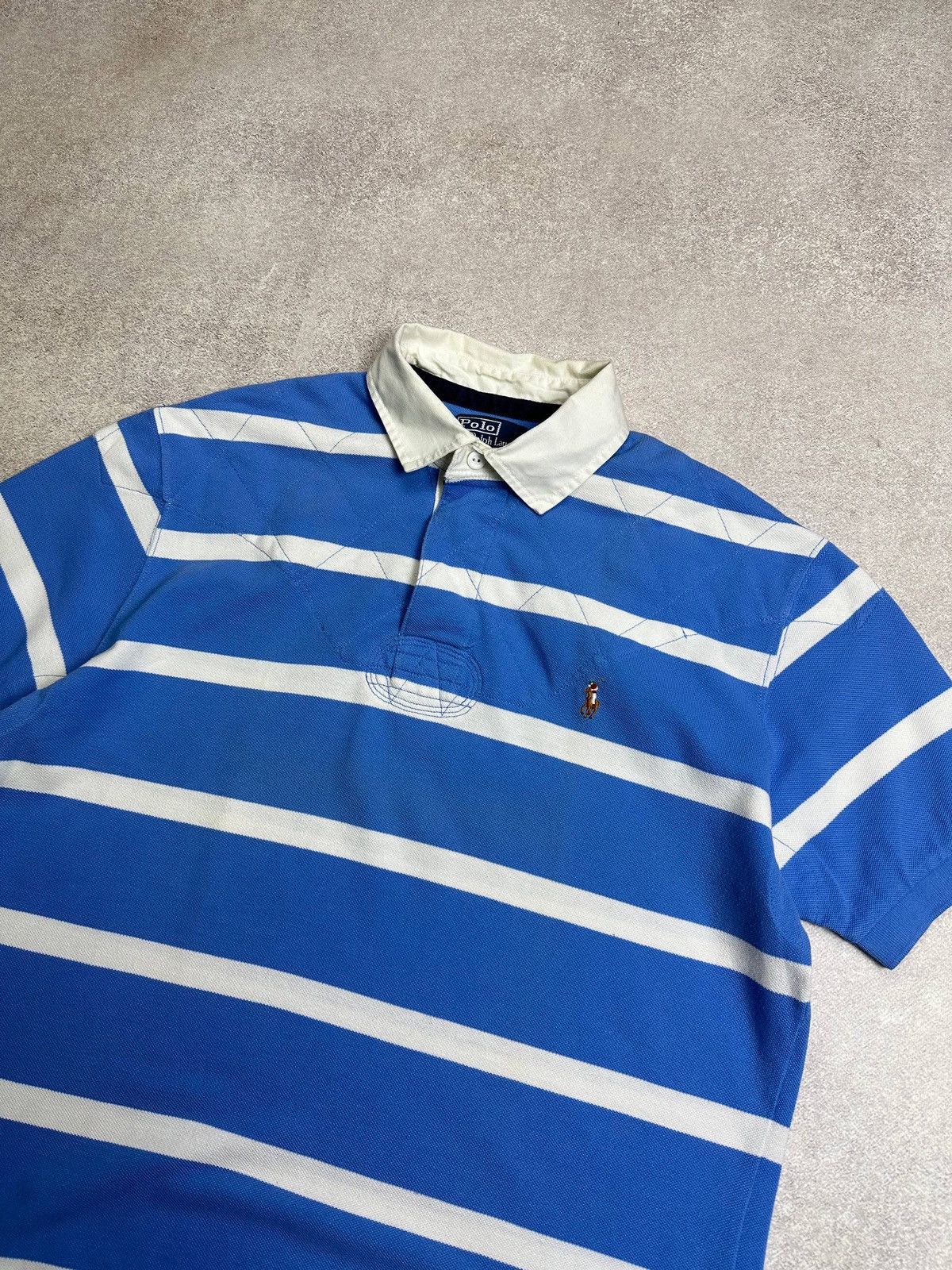 Polo Ralph Lauren Vintage Polo Ralph Lauren Striped Old Money Shirt Rare M Size US M / EU 48-50 / 2 - 2 Thumbnail