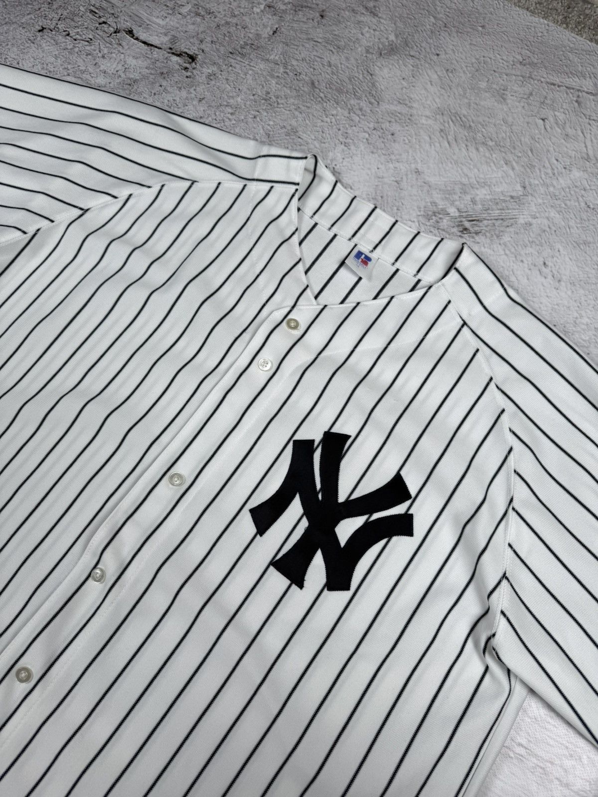 New York Yankees × Russell Athletic × Vintage Vintage New York Yankees Russell Athletic Jersey 2003 Size US XL / EU 56 / 4 - 2 Thumbnail