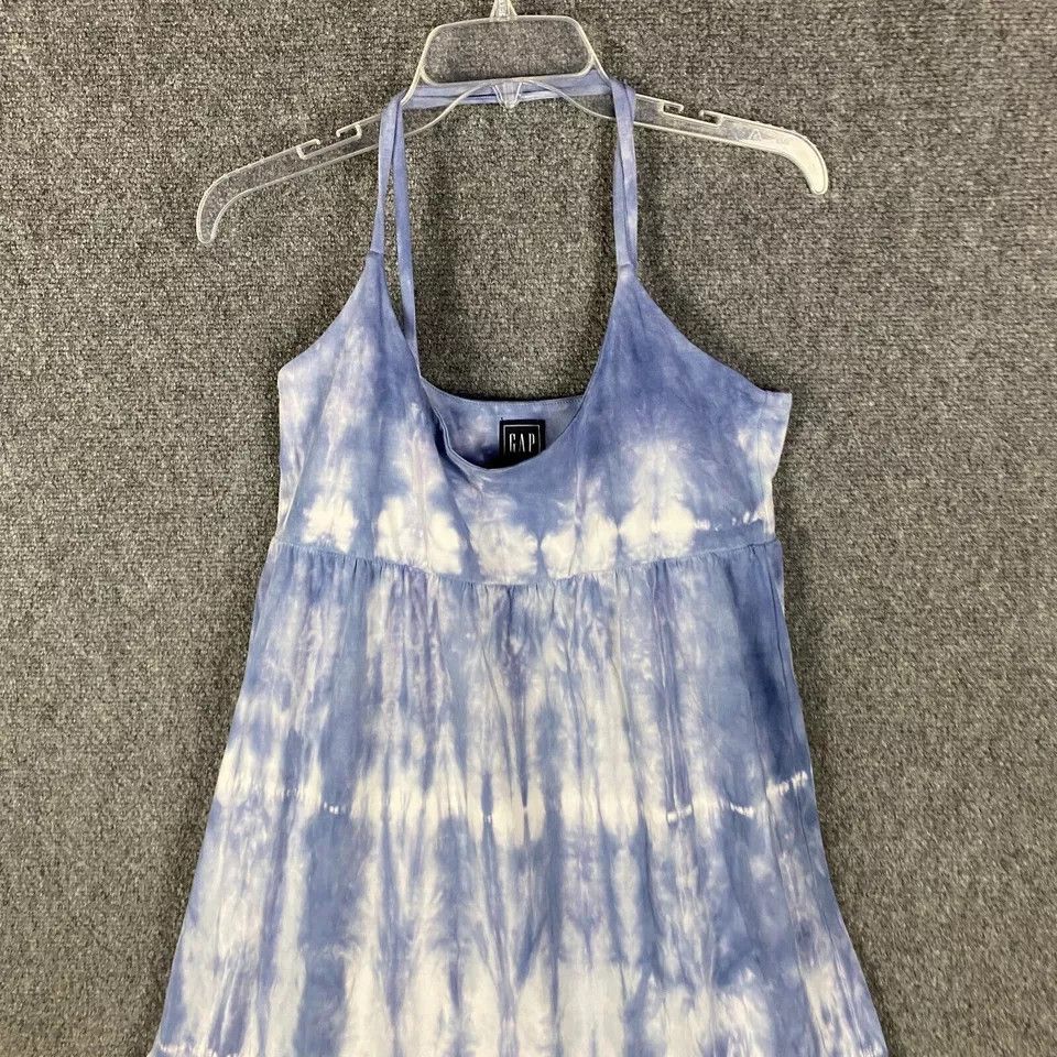 Gap Gap Dress Women's Medium A-Line 100% Cotton Adults M Tie Dye Size M / US 6-8 / IT 42-44 - 2 Thumbnail