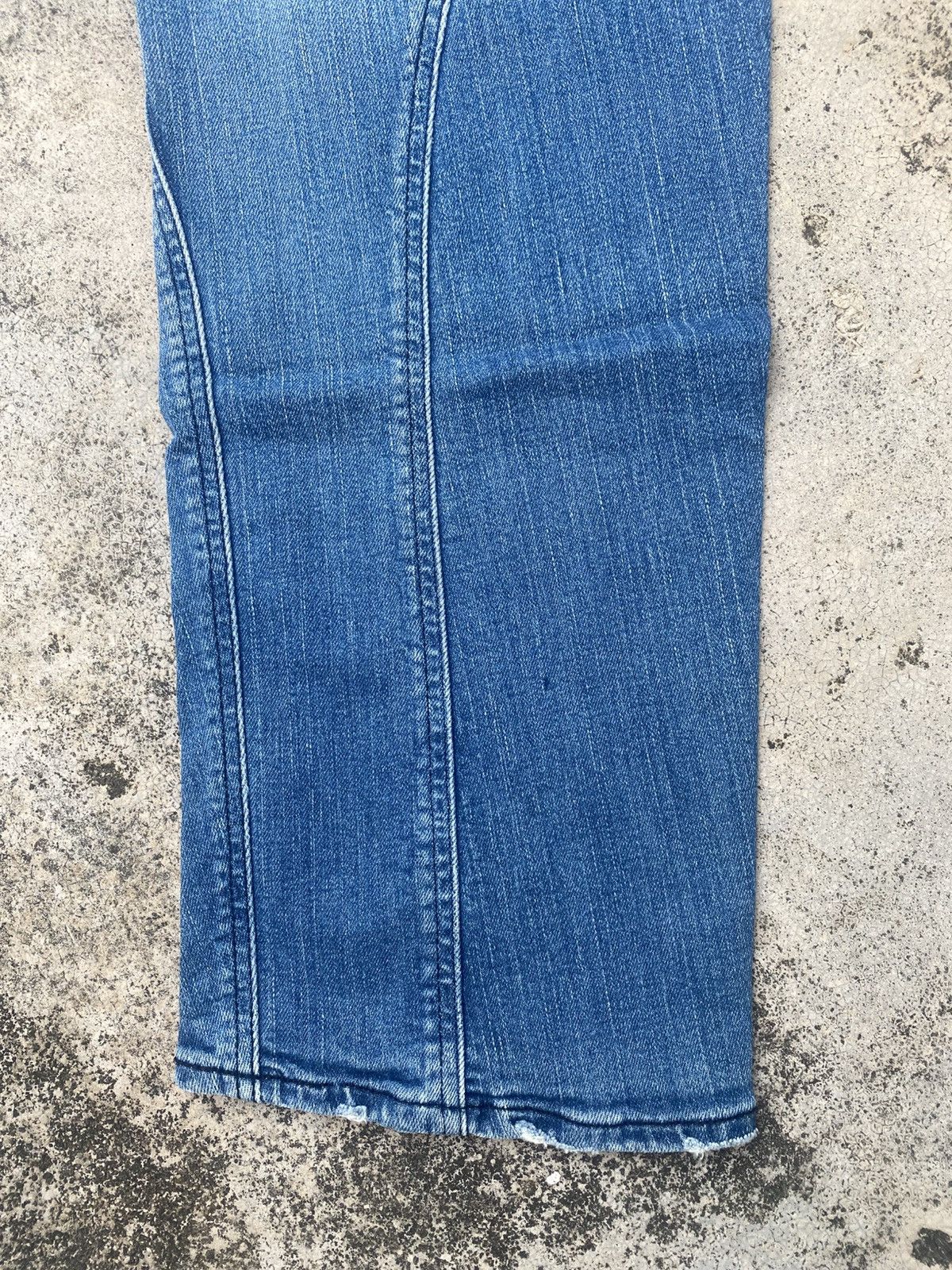 Designer × Levi's Levis Collabration With Flu Blue Gammy Jeans Size US 33 - 12 Thumbnail