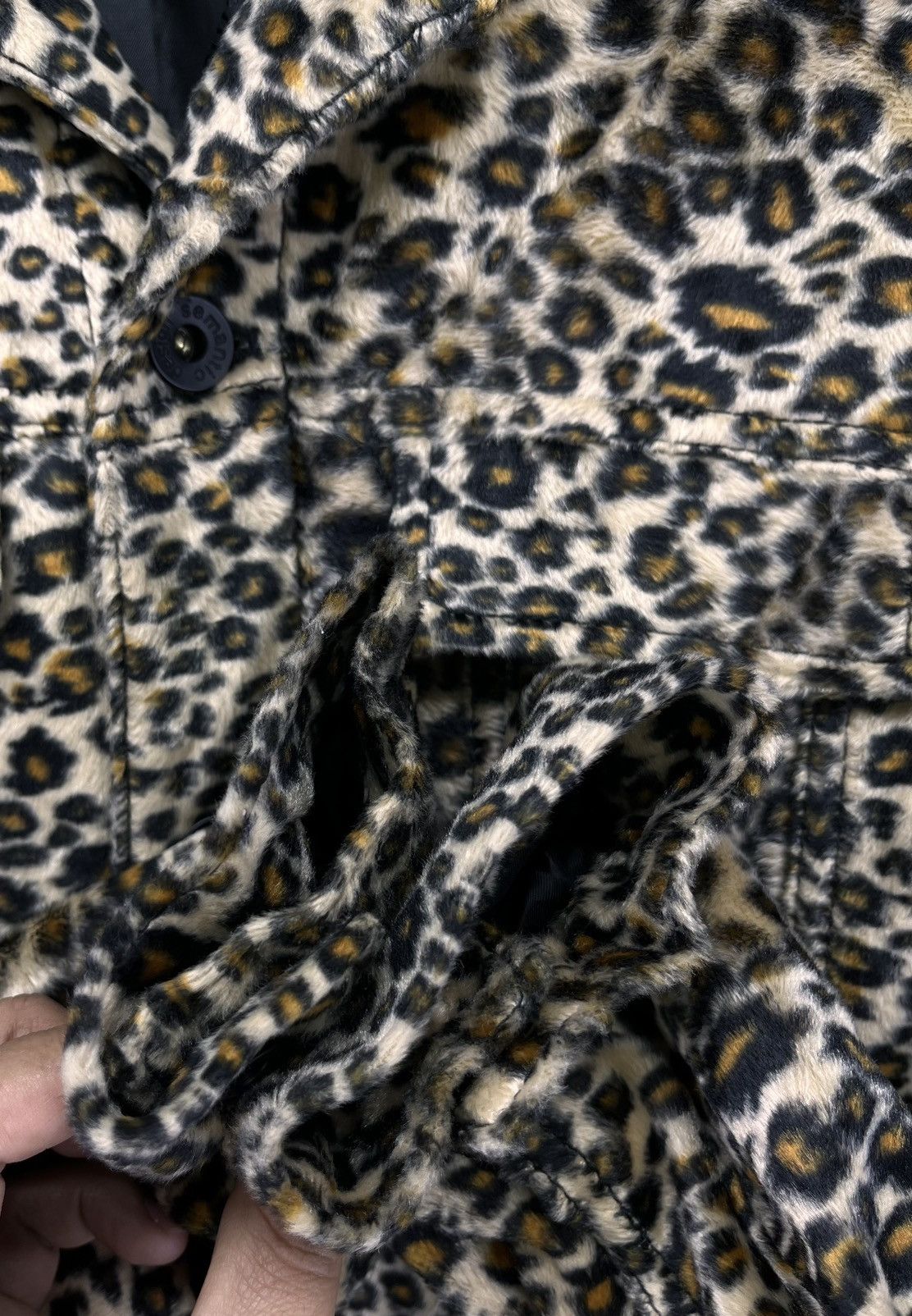 Japanese Brand × semanticdesign Vintage Semantic Design Leopard Style Rare Zip Up Jacket Size S / US 4 / IT 40 - 8 Thumbnail