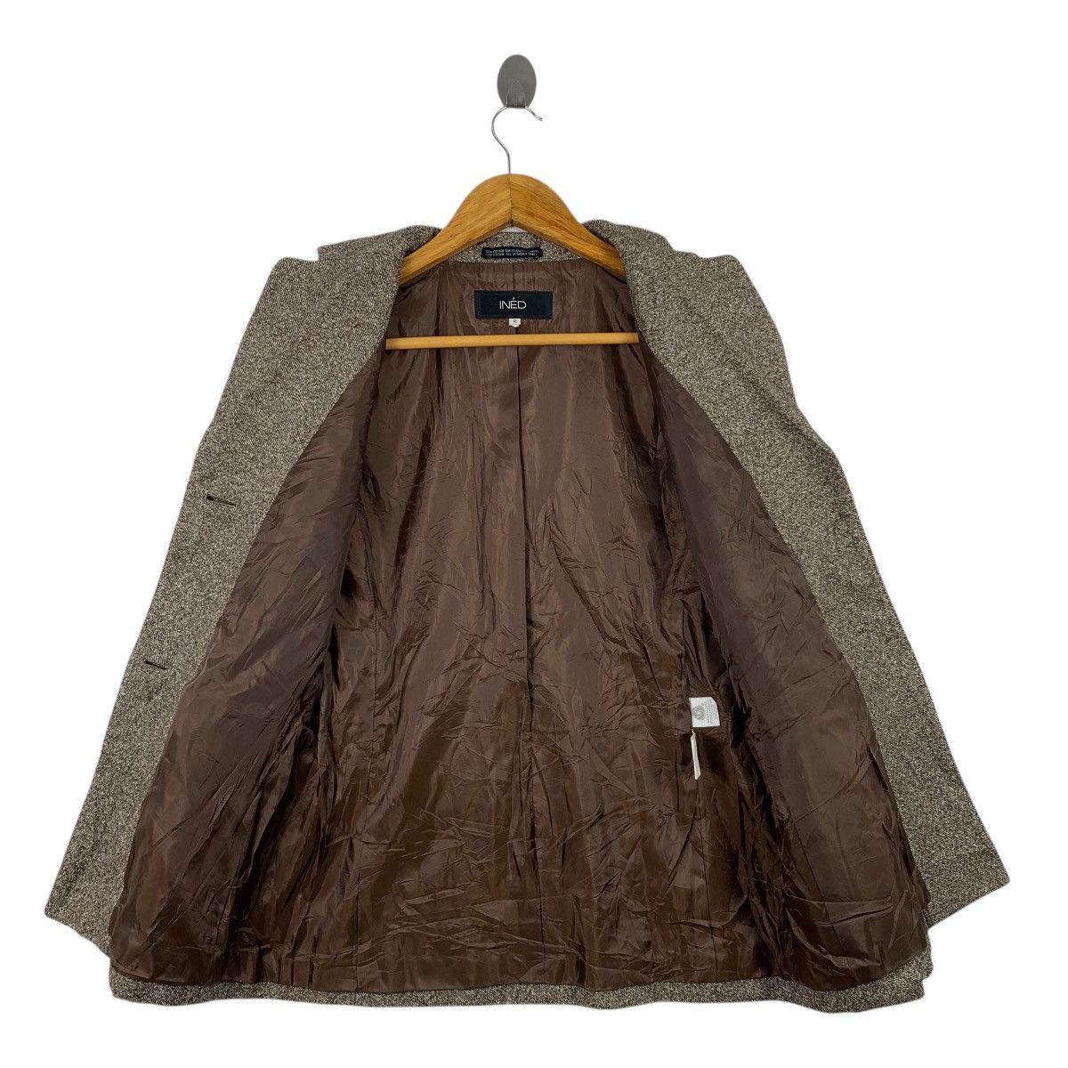 Japanese Brand × Vintage × Yohji Yamamoto Vintage INED YOHJI YAMAMOTO JapaneseBrand Blazer Coat Jacket Size S / US 4 / IT 40 - 3 Thumbnail