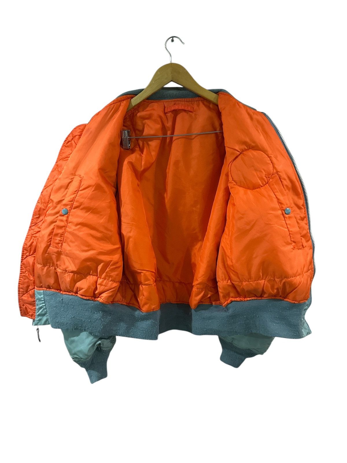 Alpha Industries × Vintage 🇺🇸 Vintage Alpha Industries Flyers Jacket Bomber Size US XL / EU 56 / 4 - 2 Thumbnail