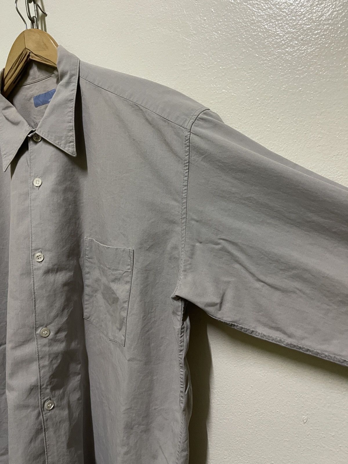 GOODENOUGH × Hiroshi Fujiwara × Vintage Gdeh Long Sleeve Shirt Faded Size US XL / EU 56 / 4 - 4 Thumbnail