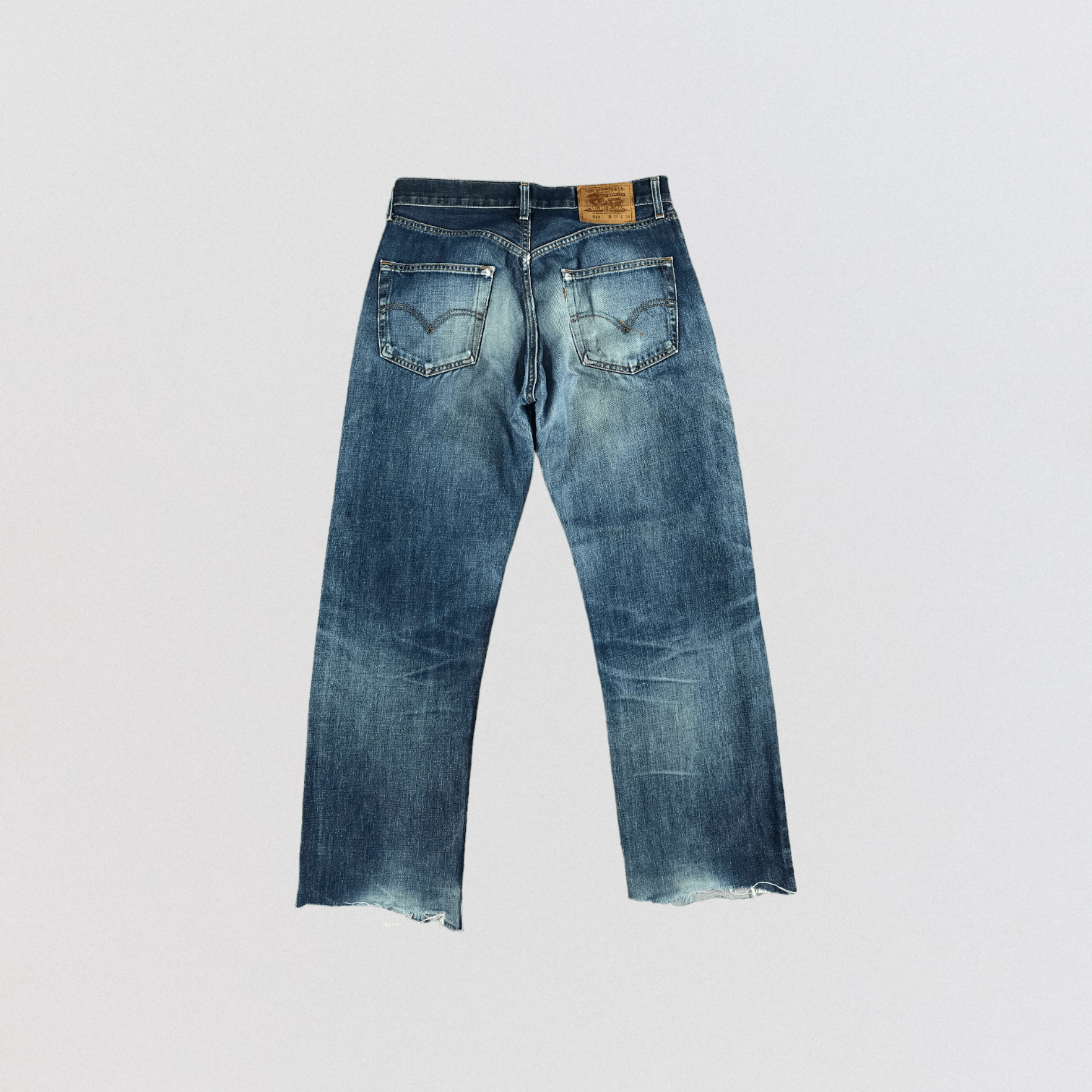 Levi's × Vintage Vintage 90s Blue Wash Levis 512 Jeans-JM2285 Size US 32 / EU 48 - 2 Thumbnail