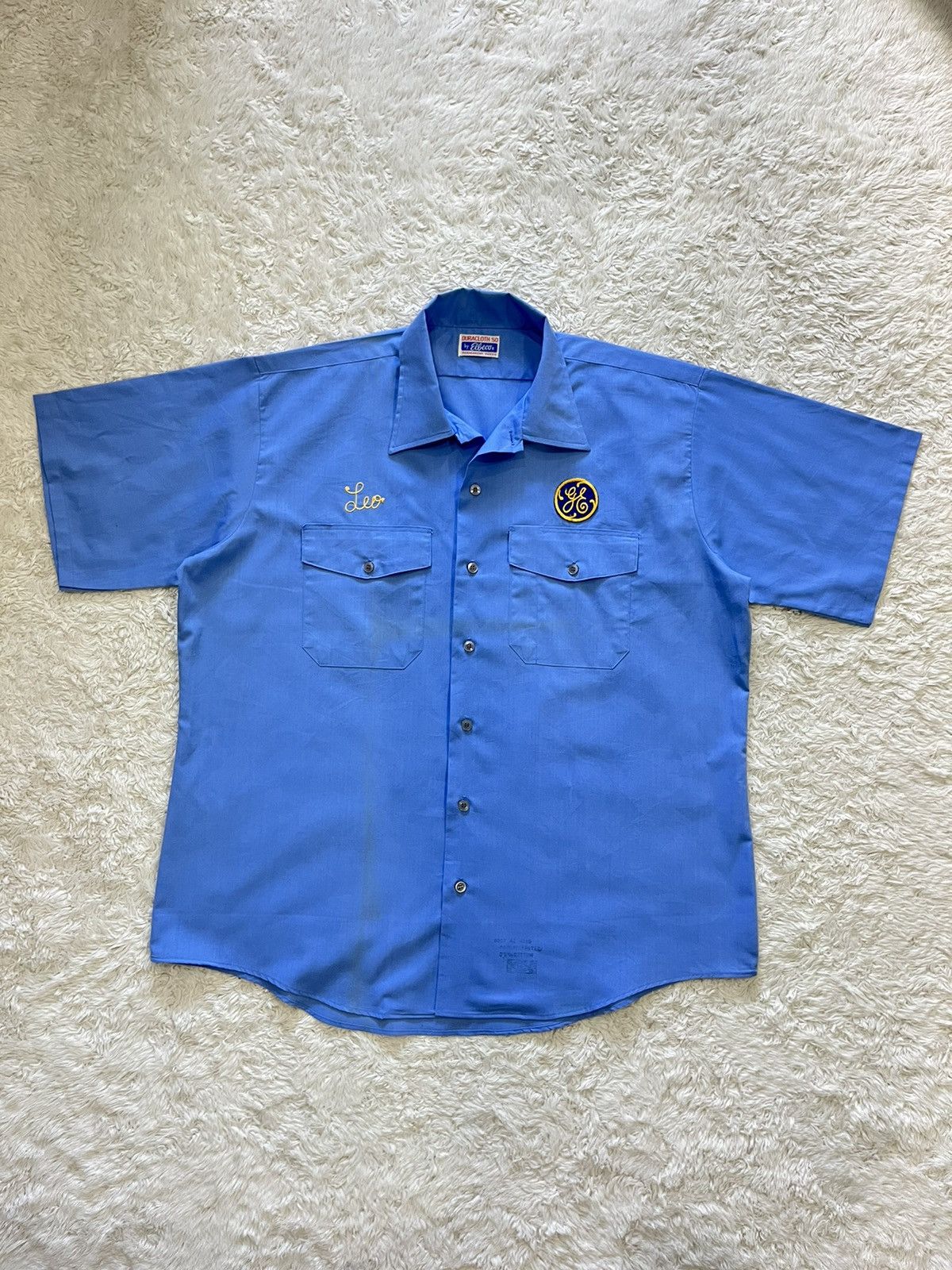 Vintage vintage 1960's duracloth by elbeco work shirt Size US XL / EU 56 / 4 - 2 Thumbnail