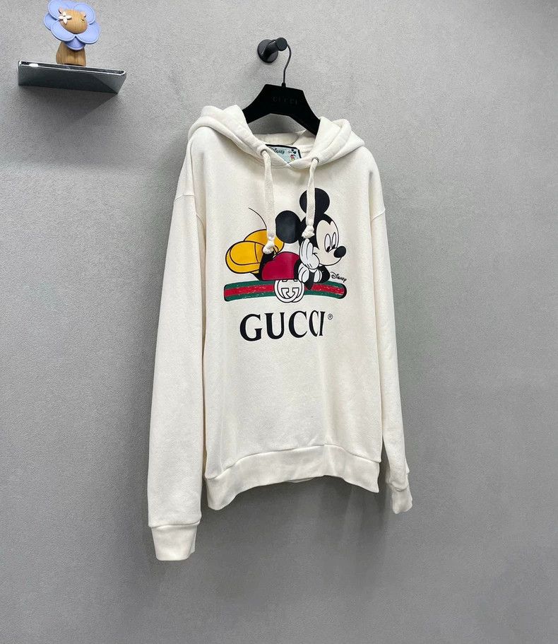 Gucci Gucci Disney co-branded cream white sweatshirt 2502-Nextarr Size US S / EU 44-46 / 1 - 3 Thumbnail