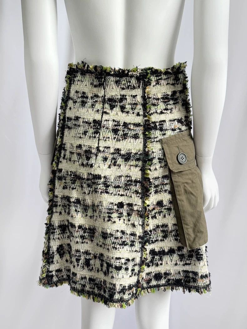 Louis Vuitton Louis vuitton Medieval tweed skirt Size 35" - 3 Thumbnail