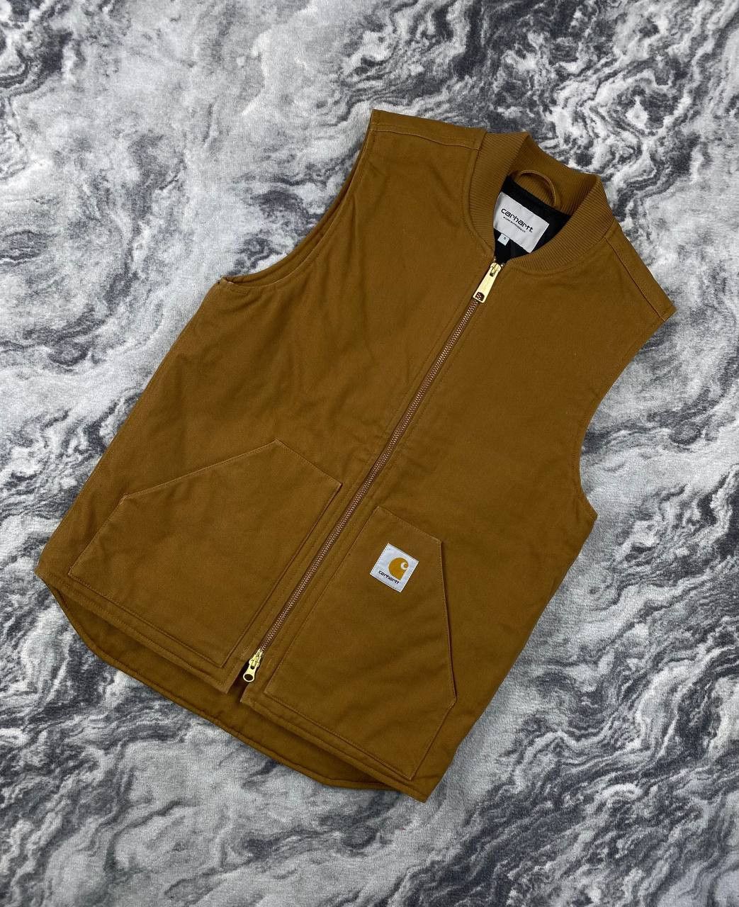 Carhartt Carhartt WIP Classic Vest Men Size S Brown Size US S / EU 44-46 / 1 - 1 Thumbnail