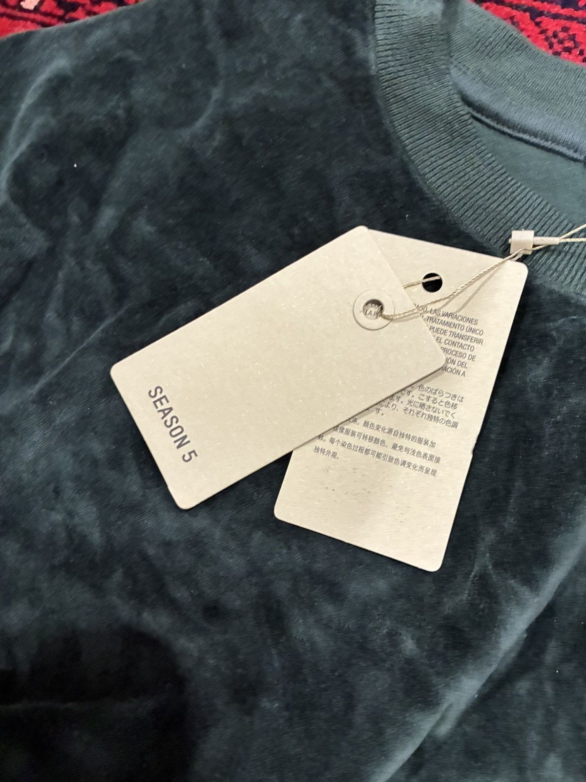 Yeezy Yeezy Season 5 Velour Sweater Size US XL / EU 56 / 4 - 3 Thumbnail