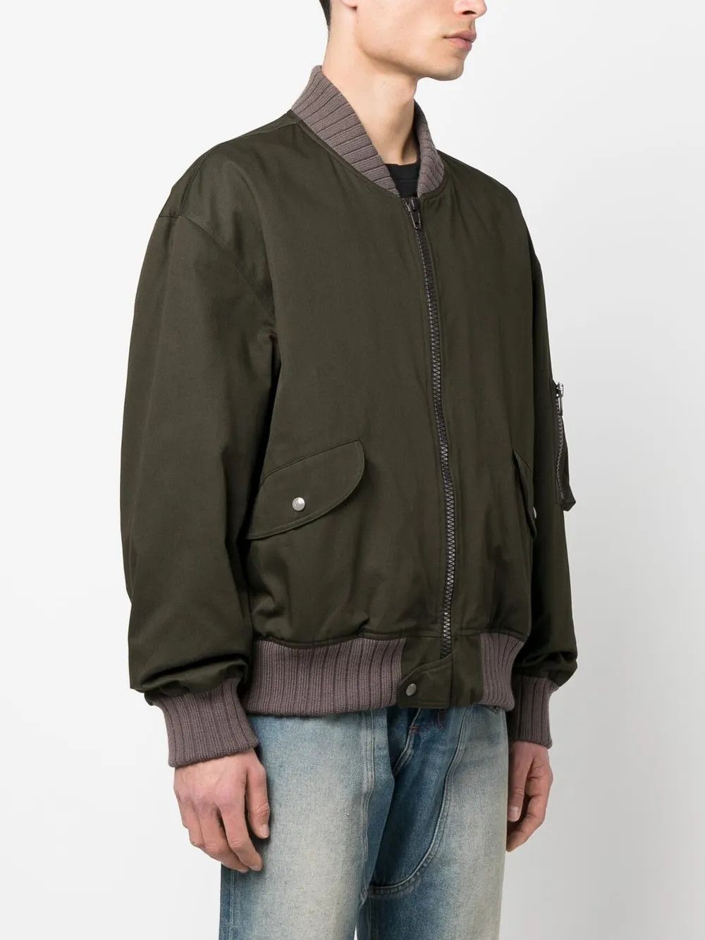 Vivienne Westwood o1y0525 Bomber Jacket in Military Green/Khaki Size US S / EU 44-46 / 1 - 3 Thumbnail