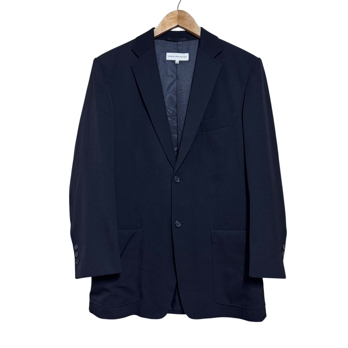 Dries Van Noten Dries Van Noten Archive Wool Blazer Made in Japan Size 48R - 2 Thumbnail