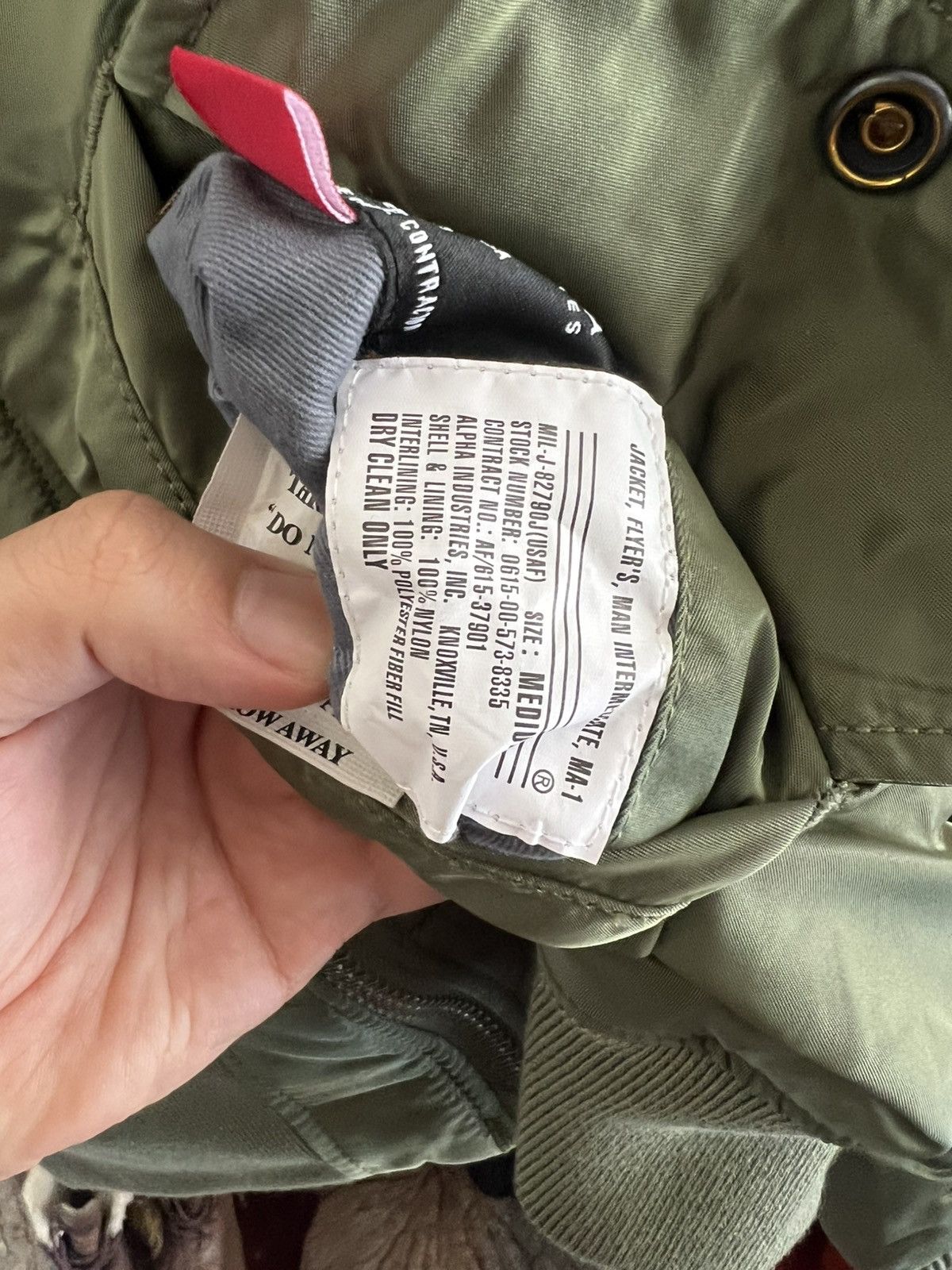 Alpha Industries Alpha Industries SLIM FIT. Size US M / EU 48-50 / 2 - 10 Thumbnail