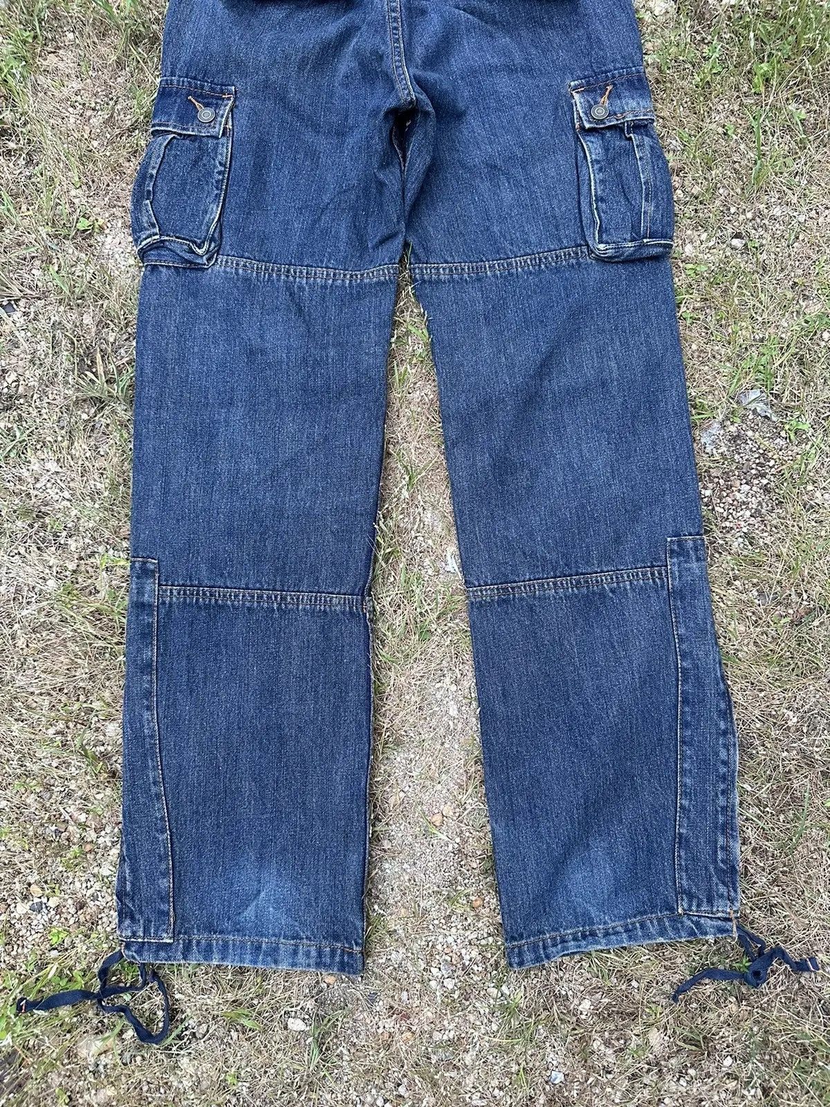 If Six Was Nine W30 L31 🔥VINTAGE JUNGLE STORM JAPAN ZIPPER LEGS DENIM CARGO Size US 30 / EU 46 - 11 Thumbnail
