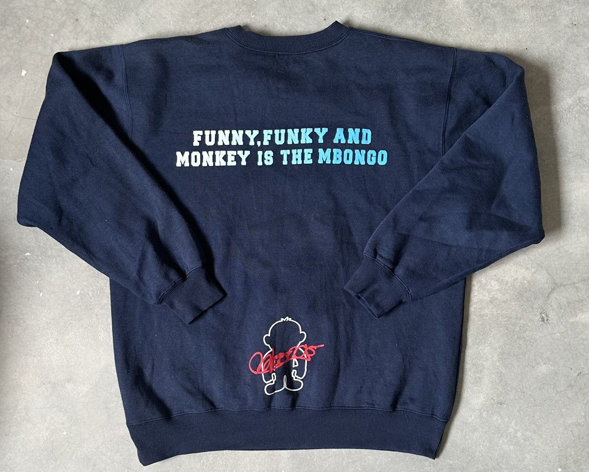 Japanese Brand DACK DIVE MBONGO APE HOODIE Size US L / EU 52-54 / 3 - 6 Thumbnail