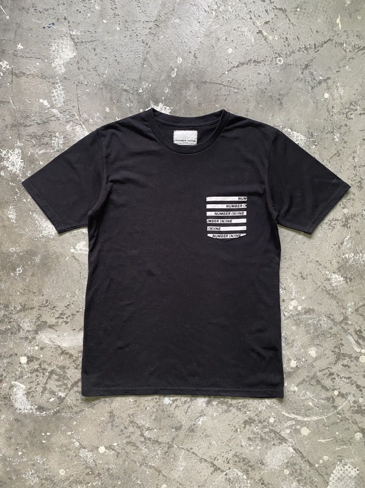 Number (N)ine Number Nine Denim Pocket Tee Shirt Size US M / EU 48-50 / 2 - 1 Thumbnail