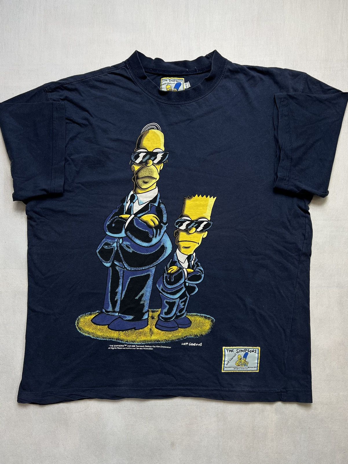 The Simpsons × Vintage Tshirt The Simpsons 1999 Agent Vintage 90’s Size US L / EU 52-54 / 3 - 1 Thumbnail