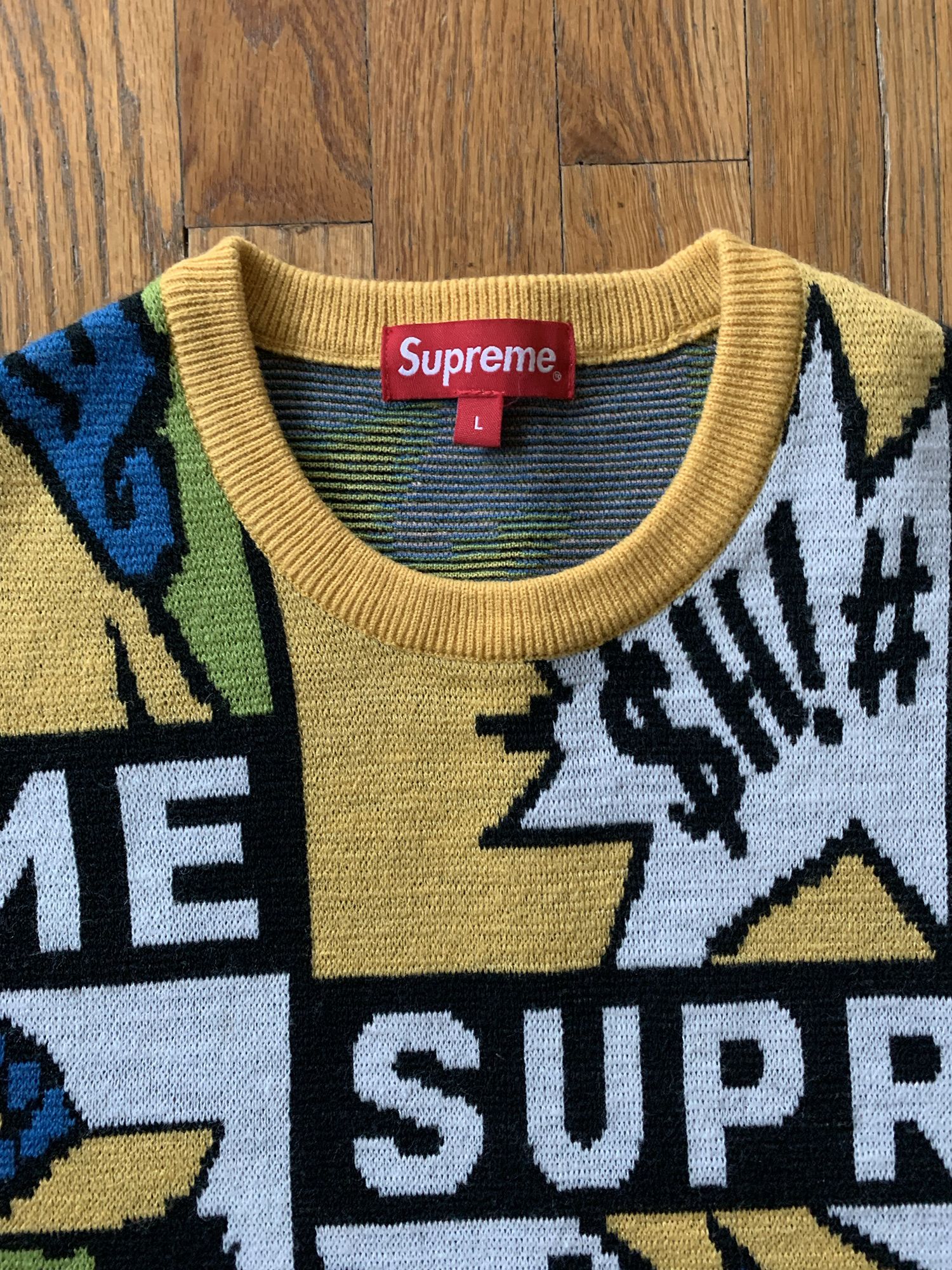 Supreme Supreme Cartoon Sweater Size US L / EU 52-54 / 3 - 2 Thumbnail
