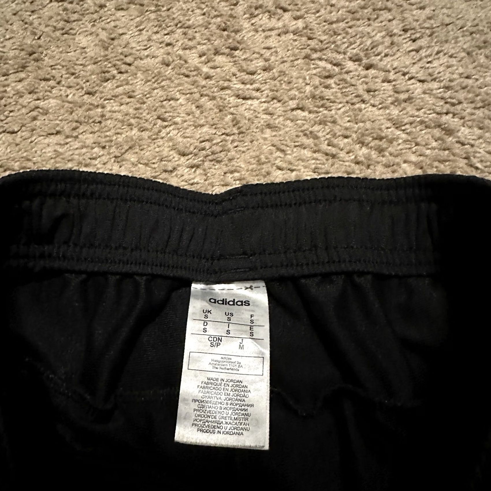 Adidas Adidas Tiro Pants Mens Small Elastic Waist Tapered Soccer Aeroready Black Size US 29 - 3 Thumbnail