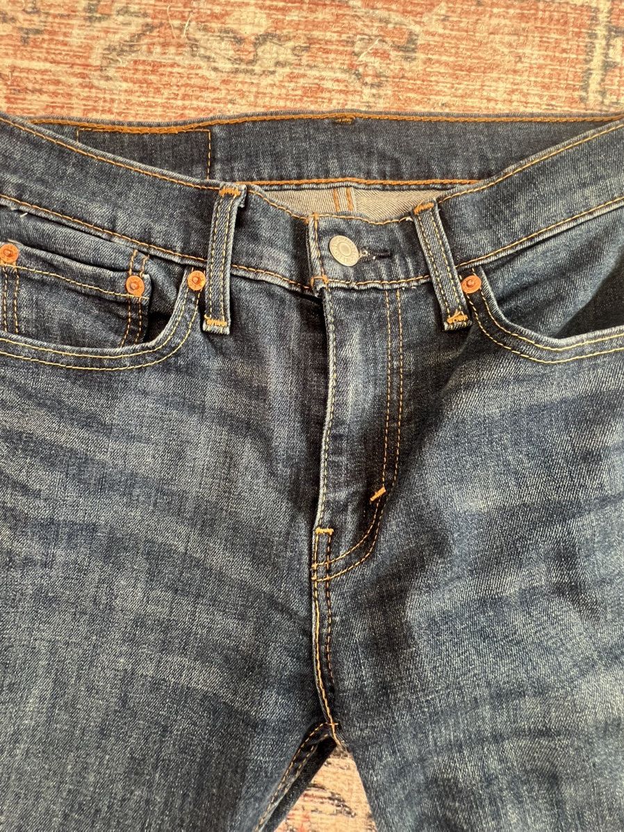 Levi's Levis - 512 - 28W 30L - Washed Blue Size US 28 / EU 44 - 4 Thumbnail