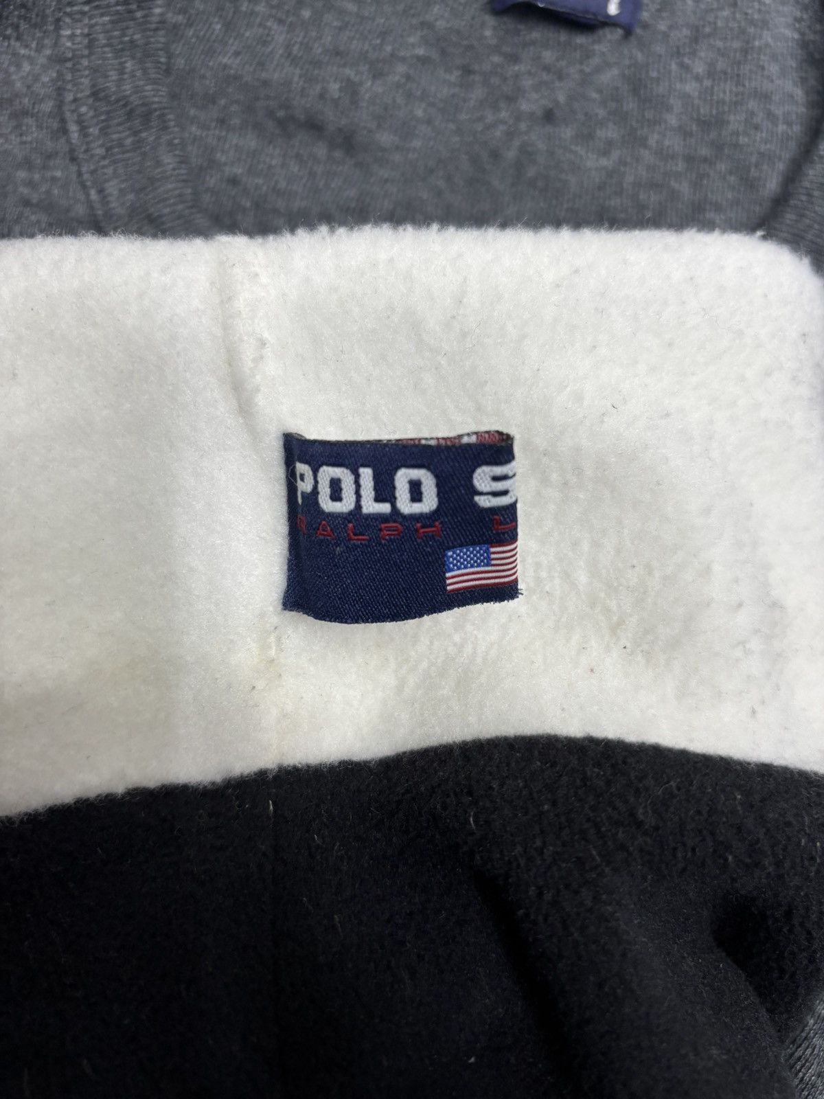 Polo Ralph Lauren × Vintage RARE‼️POLO RALPH LAUREN SPORT TRAINER BEANIE Size ONE SIZE - 5 Thumbnail