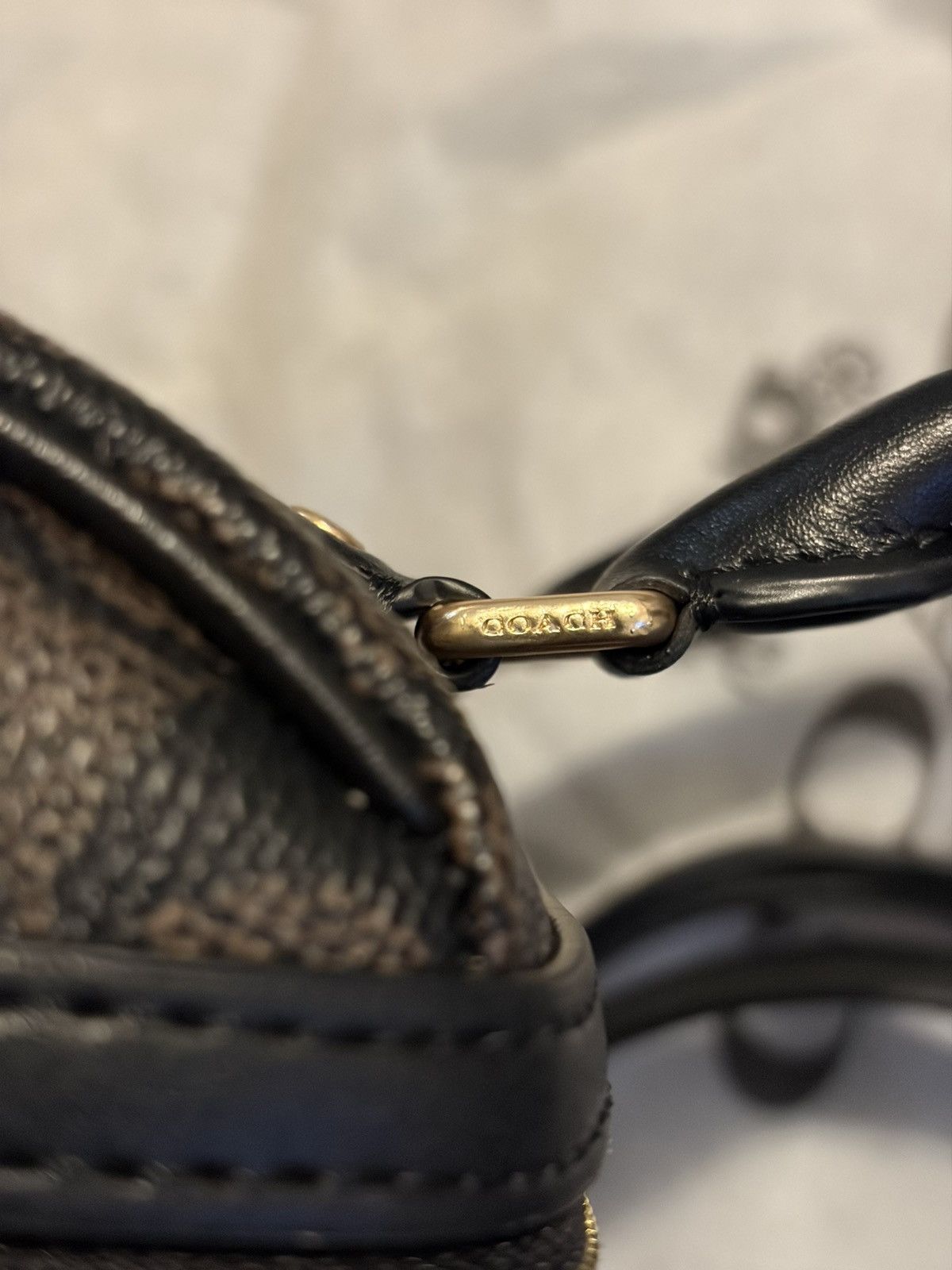 Coach Coach handbag in mini rowan leather Size ONE SIZE - 9 Thumbnail