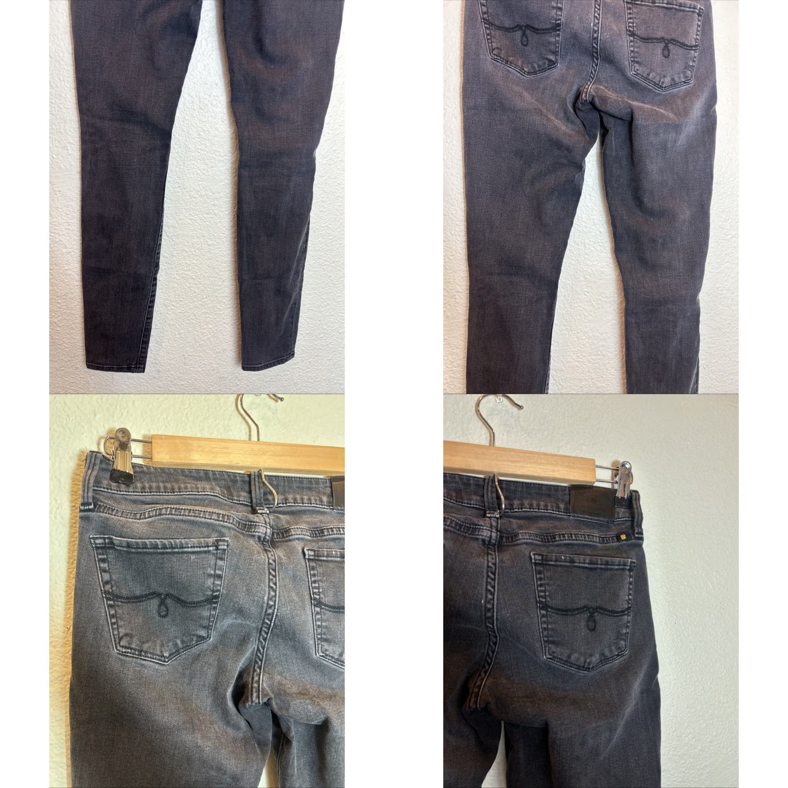 Lucky Brand Lucky Brand Lolita Skinny Faded Black Jeans Women’s Size 0 Size 25" / US 0 / IT 36 - 8 Thumbnail
