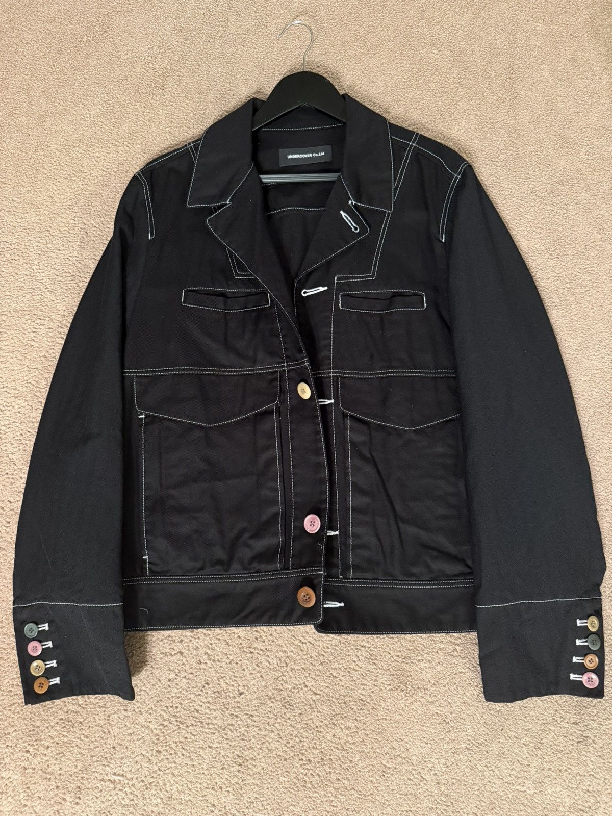 Undercover Undercover Buttons Denim Jacket Size US L / EU 52-54 / 3 - 1 Thumbnail