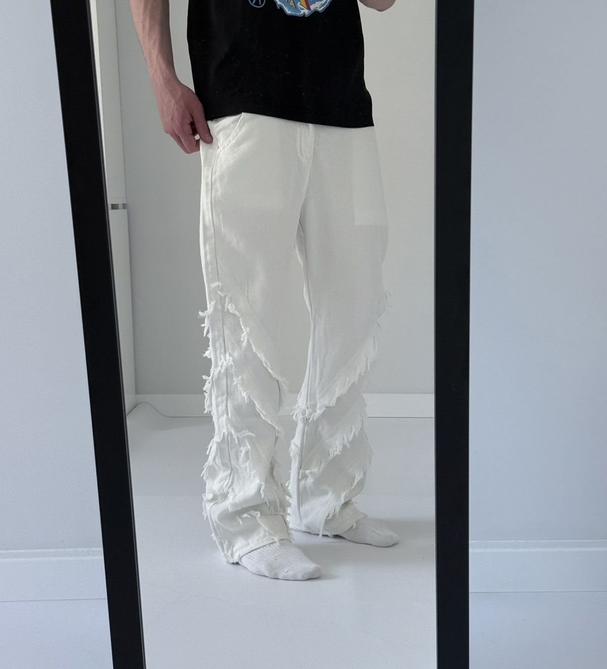 Other Vintage Y2K avantgarde streetwear opium track jeans Size US 30 / EU 46 - 8 Thumbnail